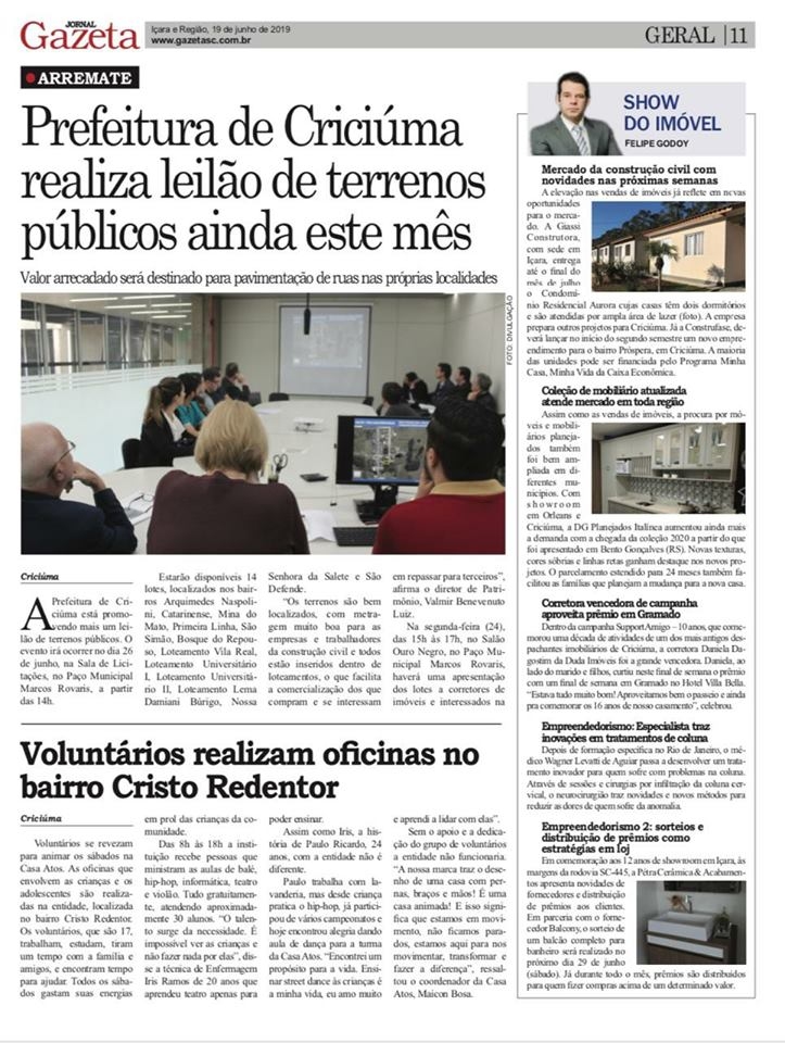 Coluna Felipe Godoy 19.06.2019