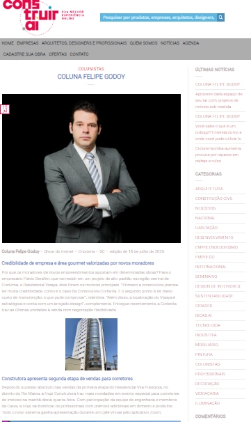 Coluna Felipe Godoy: 15/07/2020