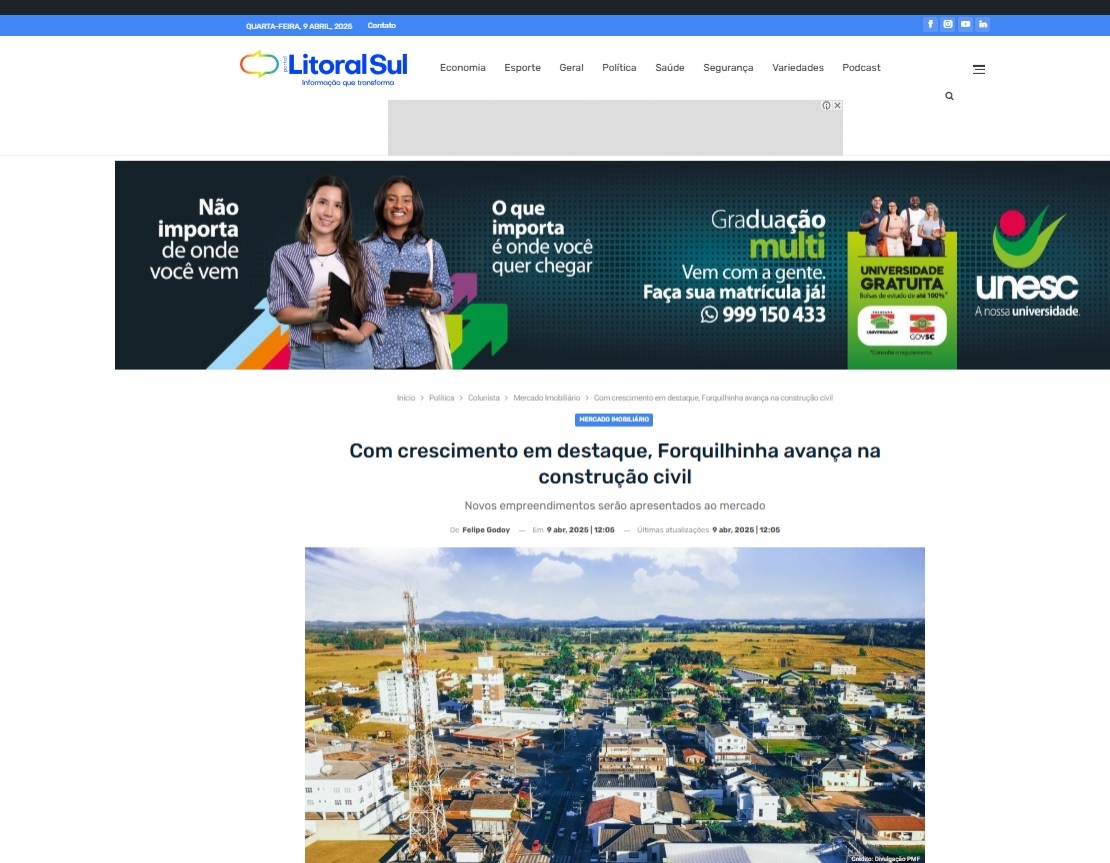 Coluna Felipe Godoy 16.04.2025 - Financiamento Minha Casa, Minha Vida