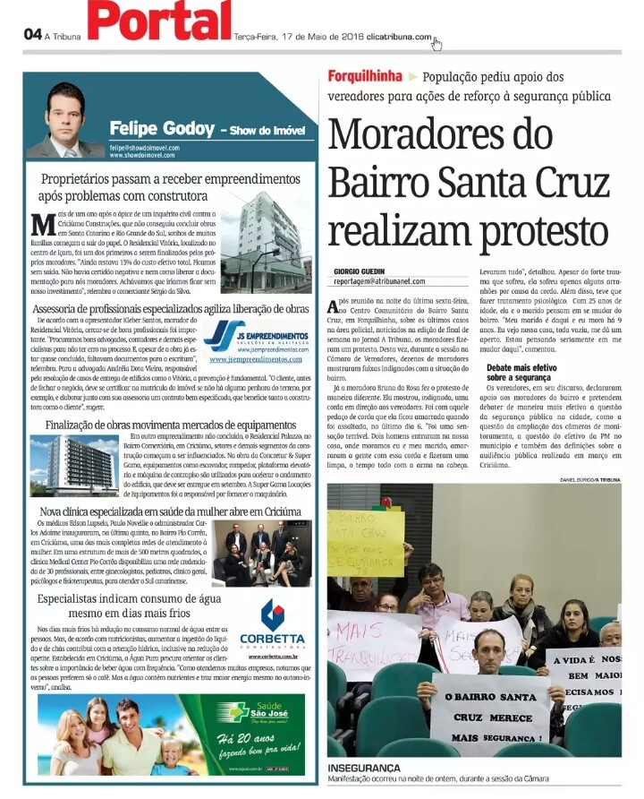 Coluna A tribuna 17.05.2015