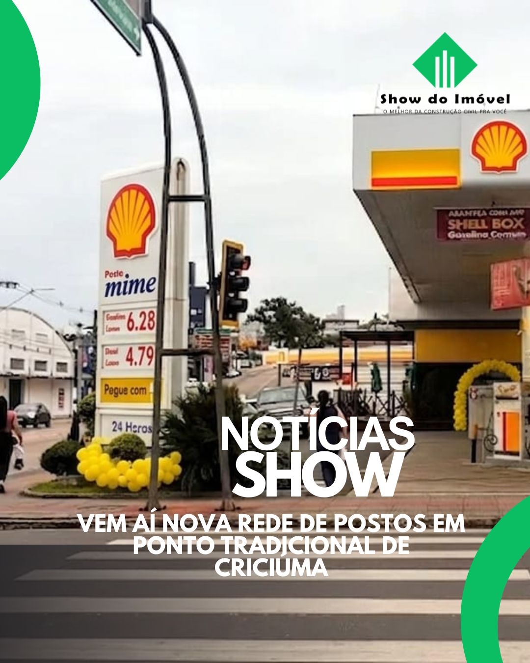 Rede de postos tradicional de SC assume estrutura no centro de Criciúma