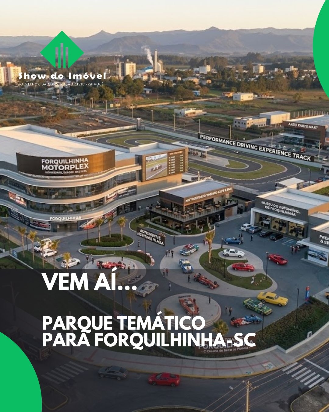 Forquilhinha deve ganhar parque temático com investimento de Gramado