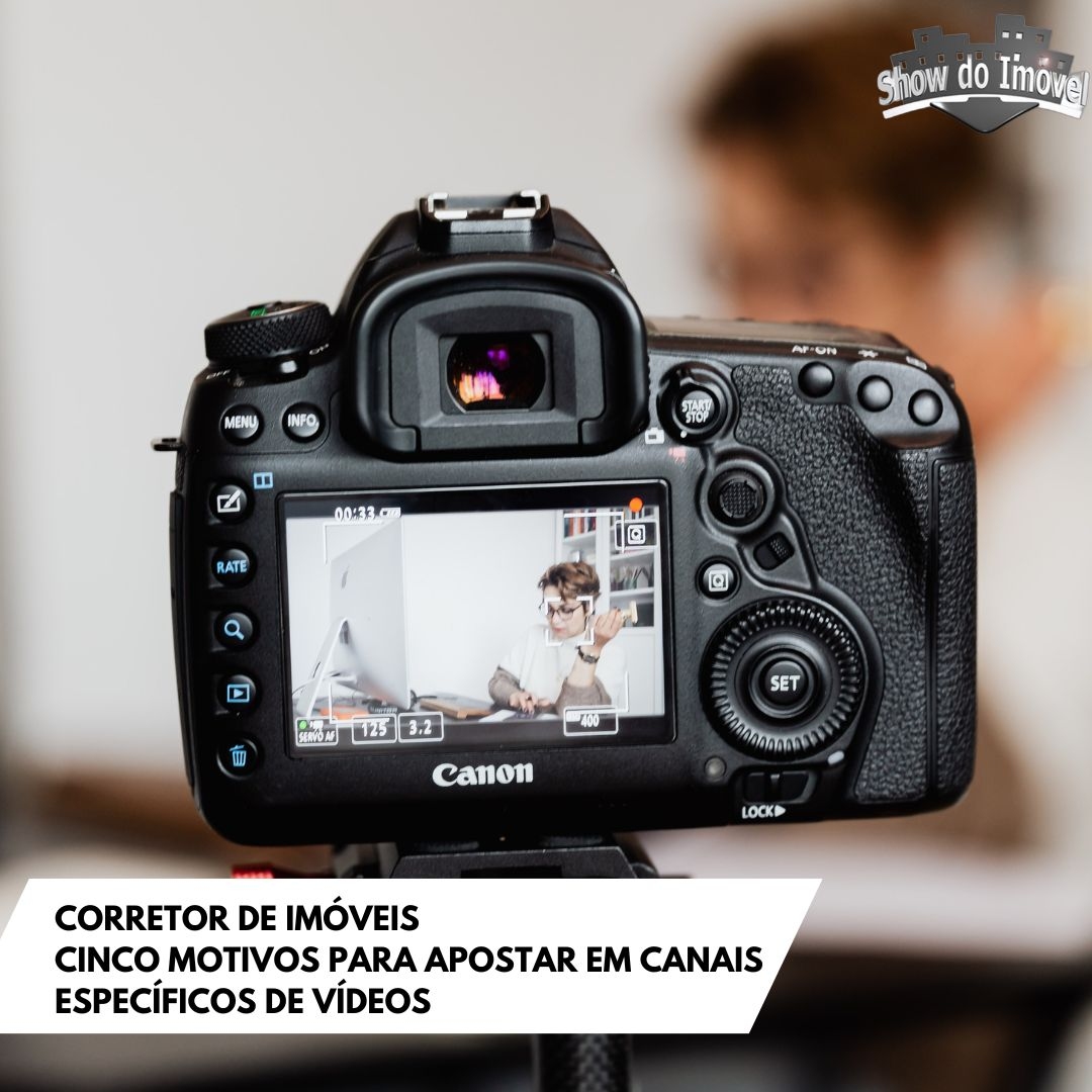 Vídeo Imobiliário para Corretor de Imóveis - Cinco motivos para apostar nesta estratégia