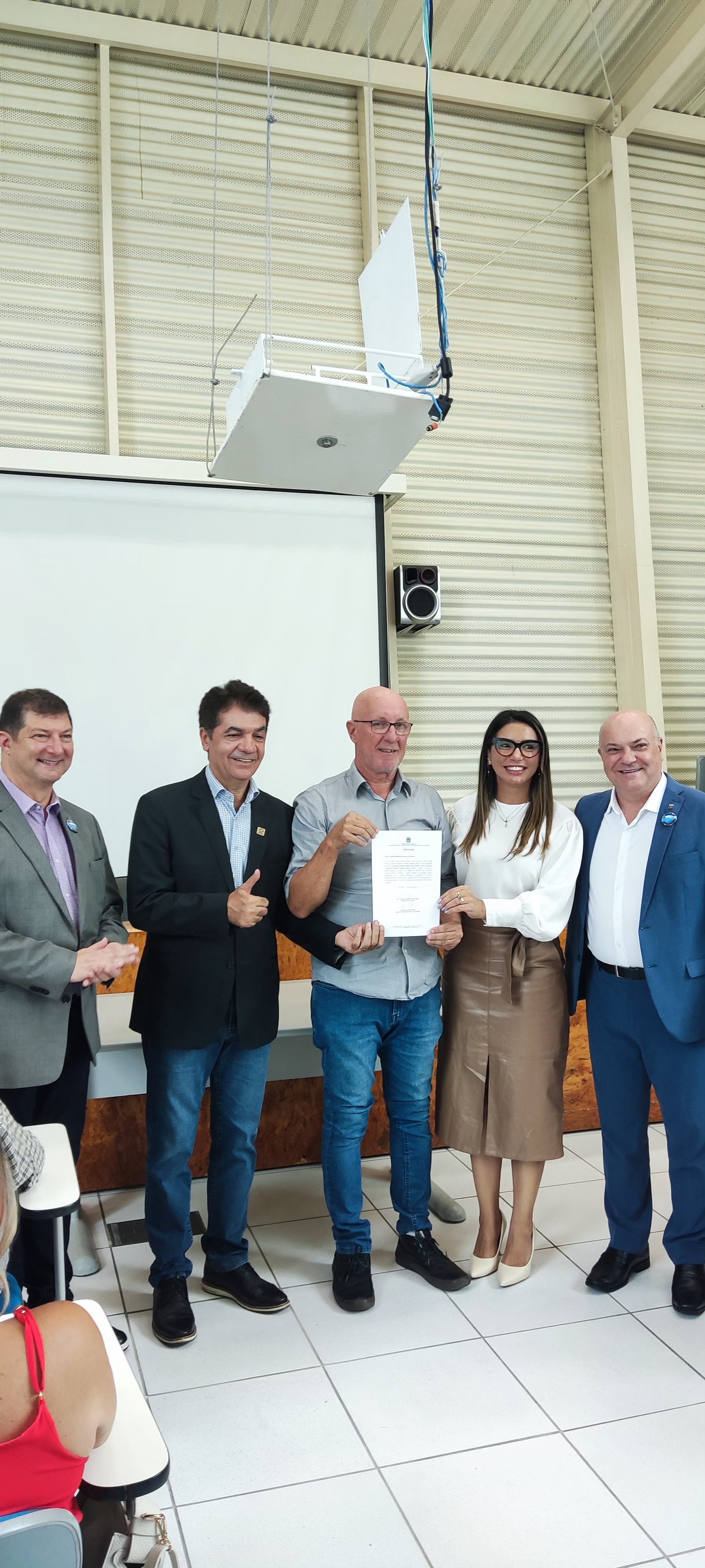 Show do Imóvel presente em posse de engenheiros e diretoria CREA Criciúma