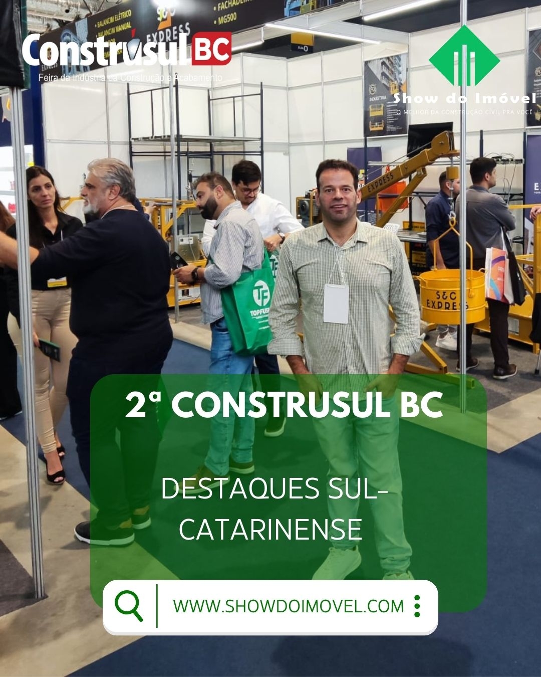 Construsul BC 2025 - Evento traz fornecedores do sul-catarinense