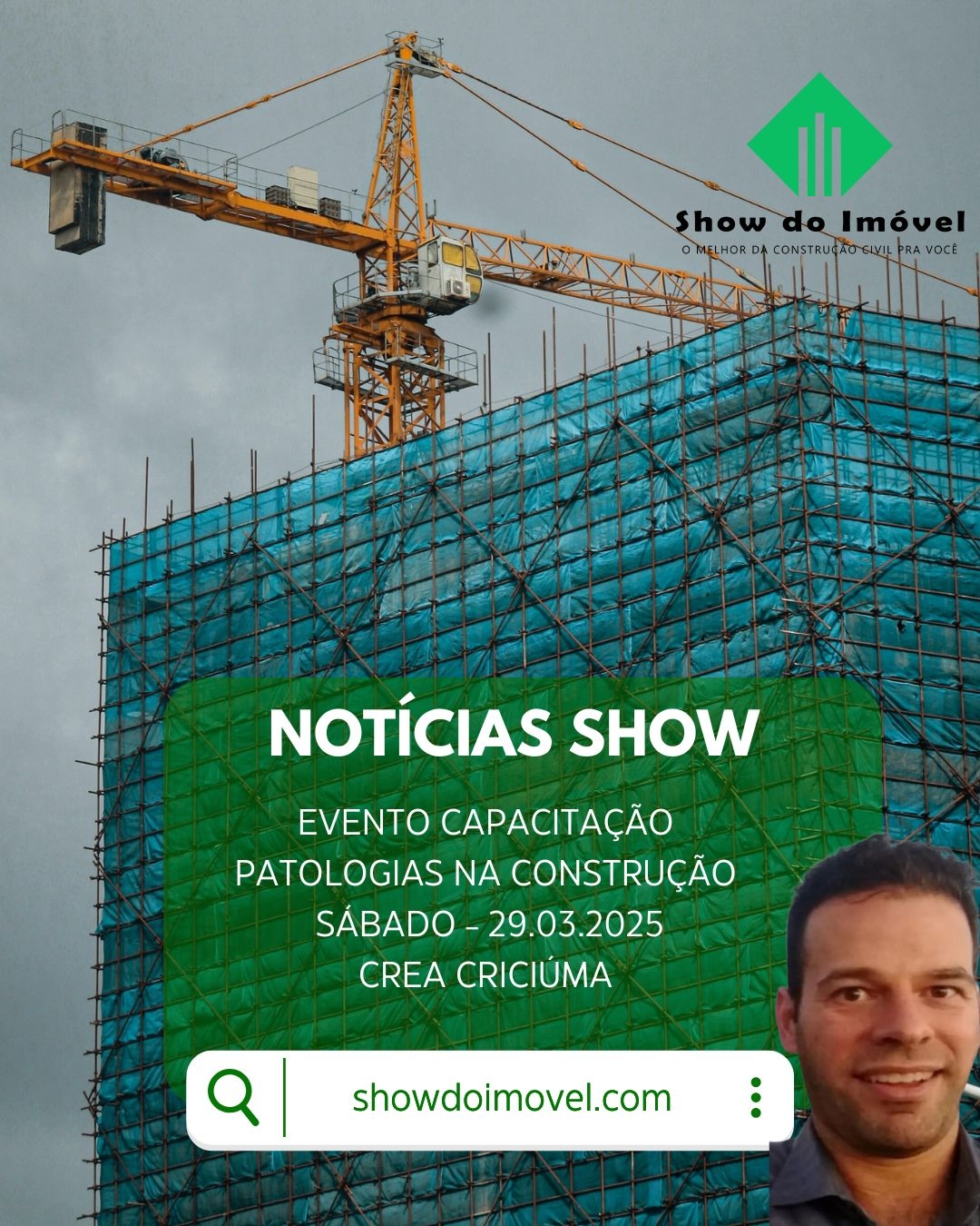 Patologias na Construção em debate em capacitação para Criciúma