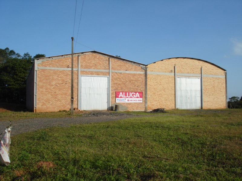 Locação Pavilhão em Alvenaria