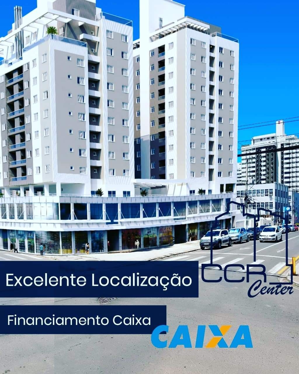 Aptos. CCR Center - Próx. Praça Nereu Ramos 